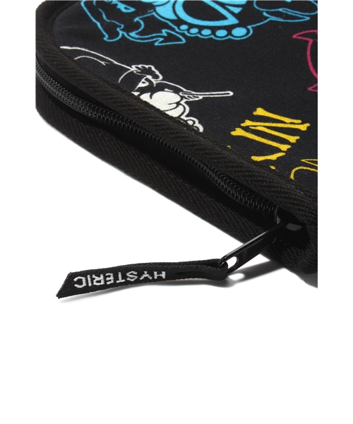 HYSTERIC MINI（ヒステリックミニ）の「DEVILKIN 総柄 マルチケース(L