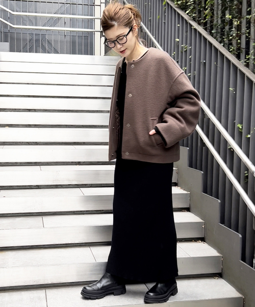 Spick & Span（スピックアンドスパン）の「パイルジャージーブルゾン