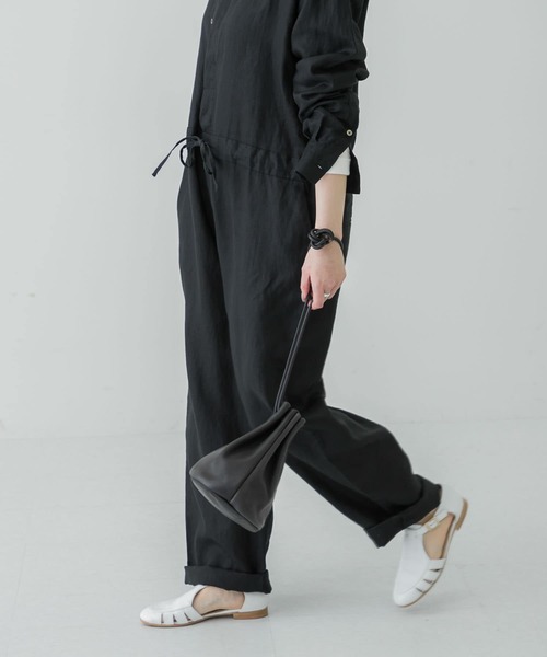 かぐれ（カグレ）の「リネンオールインワン（サロペット