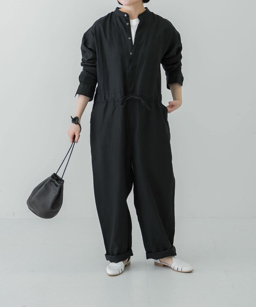 かぐれ（カグレ）の「リネンオールインワン（サロペット