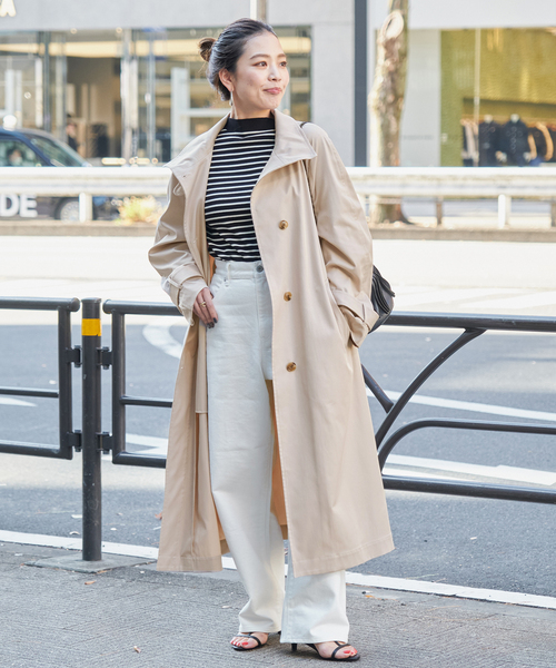 B.C STOCK（ベーセーストック）の「2wayカラーコート（トレンチコート