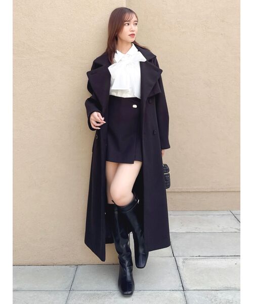 セール】2WAYカラーレディコート（トレンチコート）｜dazzlin