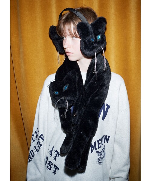 セール】猫ティペット（マフラー）｜mmts（マミタス）のファッション