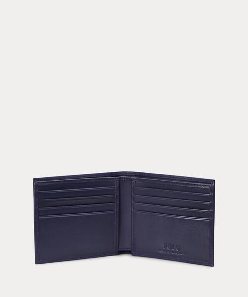 Polo ベア レザー ビルフォールド ウォレット（財布）｜POLO RALPH