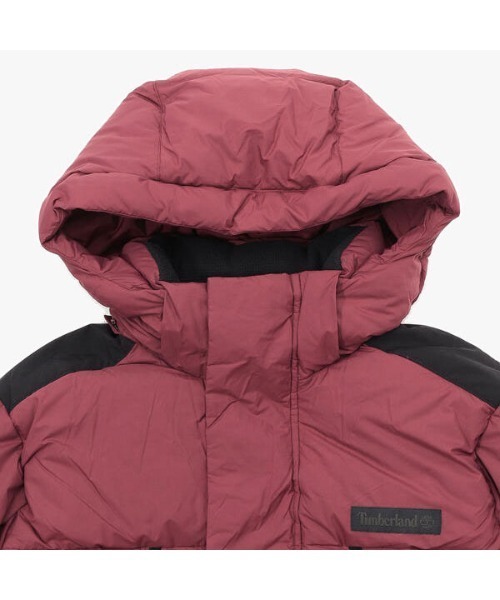 Timberland バーガンディ キルティングダウンジャケット L/6