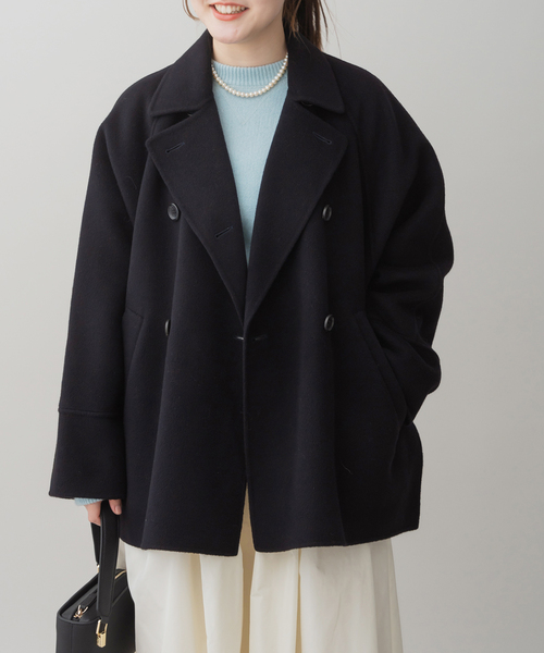 IENA（イエナ）の「《追加》スーパー160ダブルフェイス ショートコート