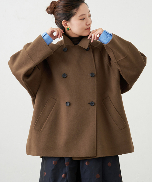 IENA（イエナ）の「《追加》スーパー160ダブルフェイス ショートコート