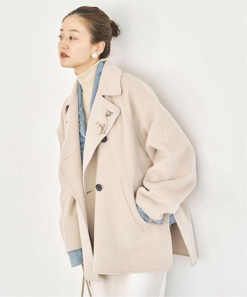 IENA（イエナ）の「《追加》スーパー160ダブルフェイス ショートコート