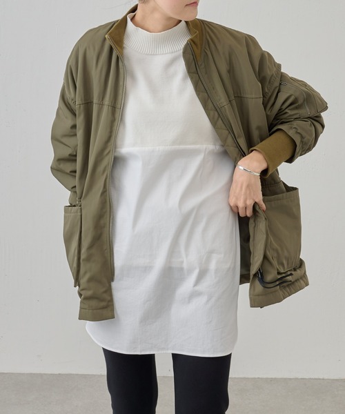 BEARDSLEY（ビアズリー）の「シャツコンビモックネックニット（ニット