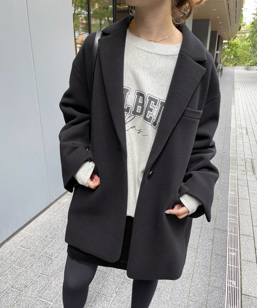 Spick & Span（スピックアンドスパン）の「W/Nyモッサジャケットライク