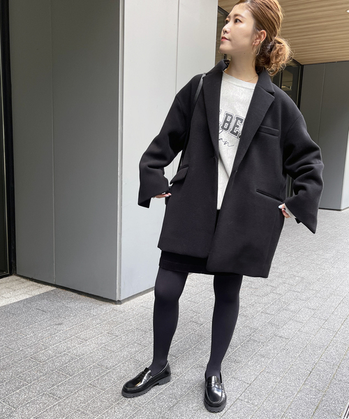 Spick & Span（スピックアンドスパン）の「W/Nyモッサジャケットライク