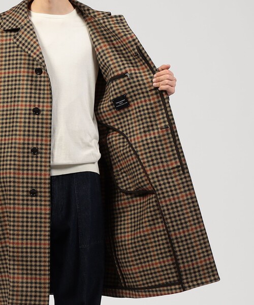 セール】TAGLIATORE ウール ベルテッドコート（ステンカラーコート