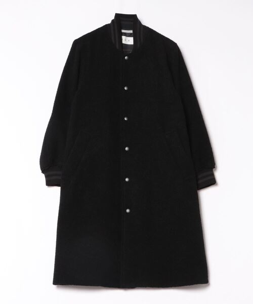 H.A.K（ハク）の「リングツイード ロングスタジャンコート（スタジャン