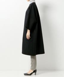 Drawer（ドゥロワー）の「DRAWER メルトンノーカラーコート（その他