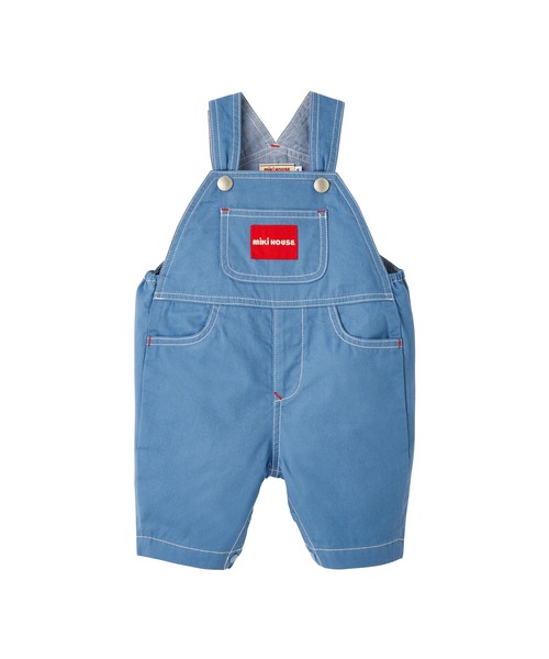 カラバリ6分丈オーバーオール（サロペット/オーバーオール）｜MIKI