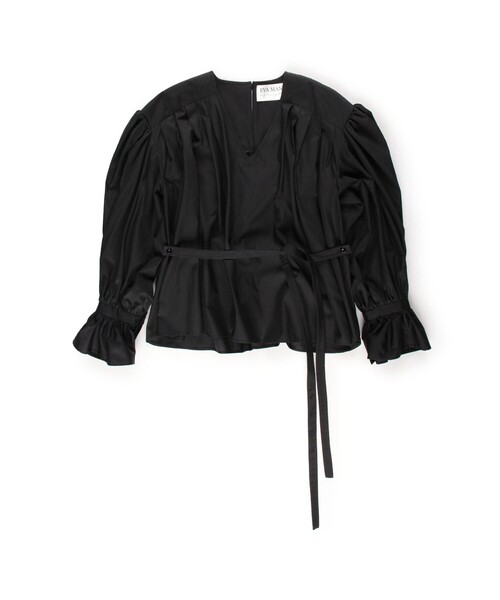 セール】【一部別注】EVA MANN ボリュームスリーブブラウス（シャツ