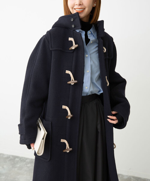 SLOBE IENA（スローブイエナ）の「ヘリンボーンダッフルコート