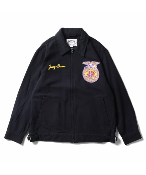 セール】HOUSTON ヒューストン COTTON LINEN FFA JACKET コットン