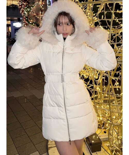 追加生産分】フード付きダウンコート（その他アウター）｜RESEXXY