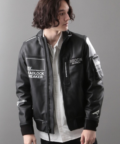 AVIREX（アヴィレックス）の「【AVIREX FLYER'S】レザー ジャケット