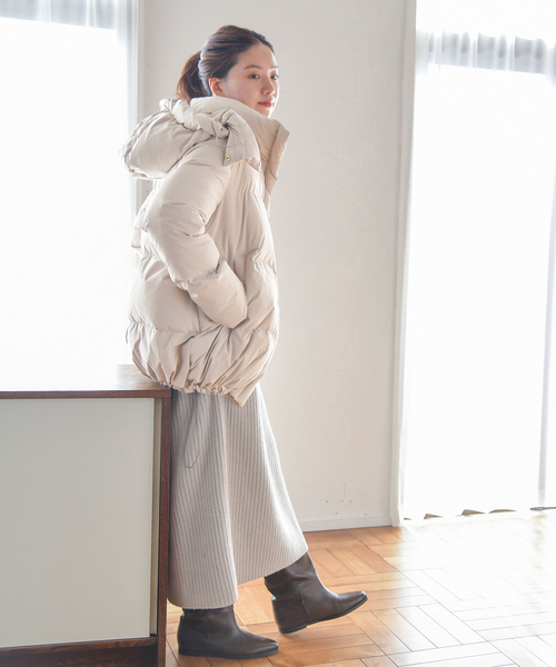 IENA（イエナ）の「リサイクルダウンショートコート（ダウンジャケット