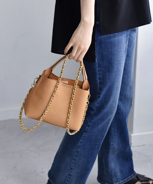 セール】quaranciel: チェーン ミニショルダー バッグ（ショルダー