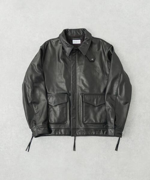 new basic COW LEATHER TYPE A-2 JACKET（その他アウター）｜URBAN