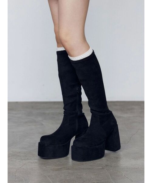 バルキープランプフィットブーツ（ブーツ）｜EMODA（エモダ）の