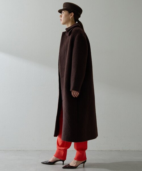 Whim Gazette（ウィムガゼット）の「アルパカシャギーコート（ステン