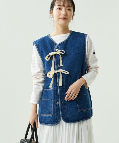 FREAK'S STORE（フリークスストア）の「リボン付きベスト（ベスト