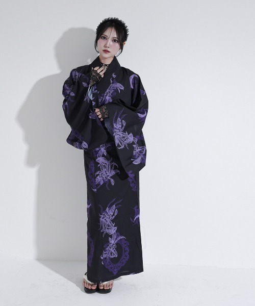 REFLEM（レフレム）の「『REFLEM/レフレム』総柄浴衣SET（浴衣）」 - WEAR