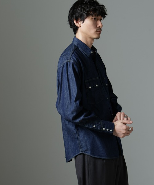 セール】Lee/別注 Lee DENIM WESTERN SHIRT（シャツ/ブラウス）｜Lee