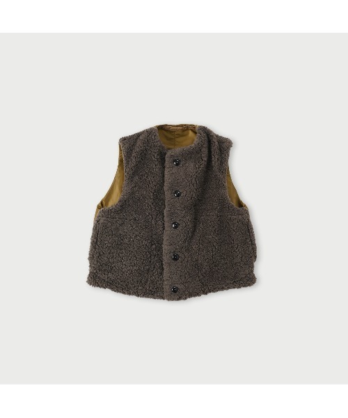 45R（フォーティファイブアール）の「ウールボア×ナイロンのベスト