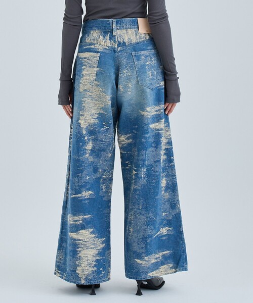 TAAKK/ターク】DENIM WIDE PANTS/ワイドデニムパンツ（デニムパンツ
