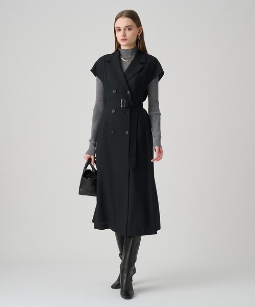 シアーウールハイネック プルオーバー（ニット/セーター）｜ANAYI