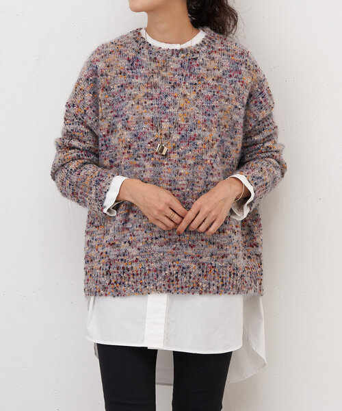 BEARDSLEY（ビアズリー）の「カラーネップニット（ニット/セーター