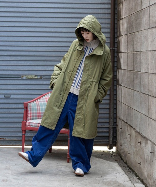 niko and（ニコアンド）の「ライナーセットスタンドコート（モッズ