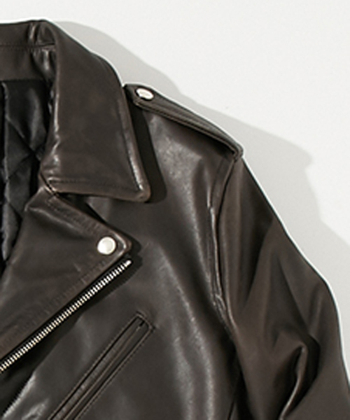 AMERICAN RAG CIE（アメリカンラグシー）の「レザーダブルライダース