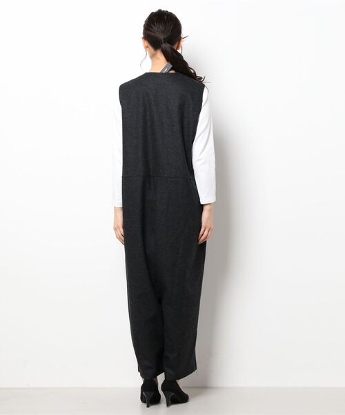 mizuiro ind クルーネックサロペット（サロペット/オーバーオール