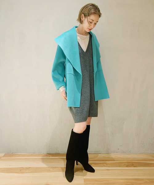 plage（プラージュ）の「ハミルトンワイドカラーショートコート