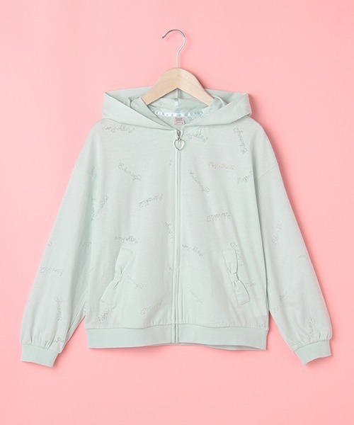 mezzo piano Junior（メゾピアノジュニア）の「オパールジップパーカ