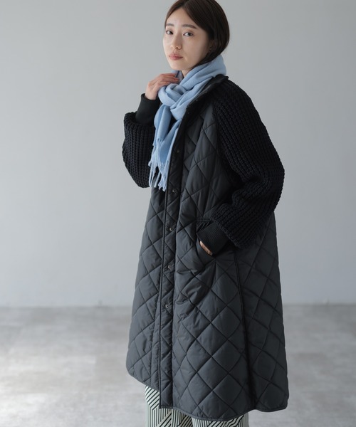 HERENCIA（ヘレンチア）の「キルティング ニット ドッキング