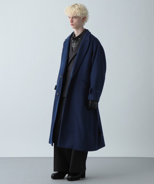 HARE（ハレ）の「ウールダブルコート(HARE)（チェスターコート）」 - WEAR