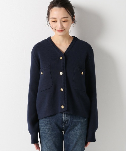 plage（プラージュ）の「《追加》ゴールドボタンニットジャケット2