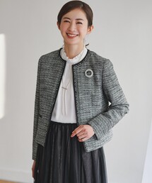 23区｜ニジュウサンク（レディース）のジャケット/アウター（ツイード
