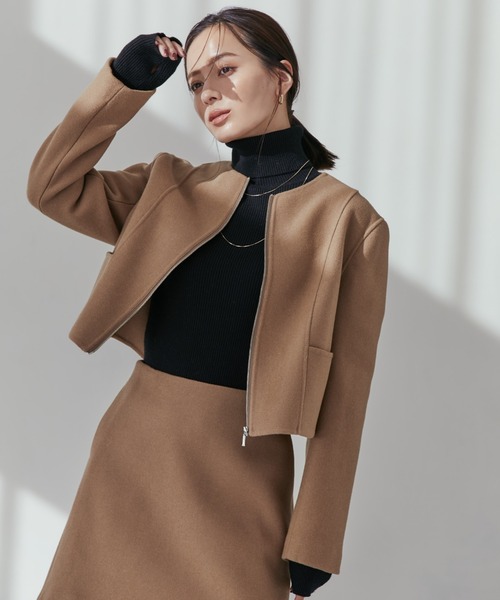 anuans（アニュアンス）の「ウールダブルクロスリバーショート