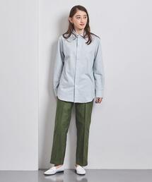 BASERANGE（ベースレンジ）の「＜BASERANGE＞OLE ストライプ シャツ