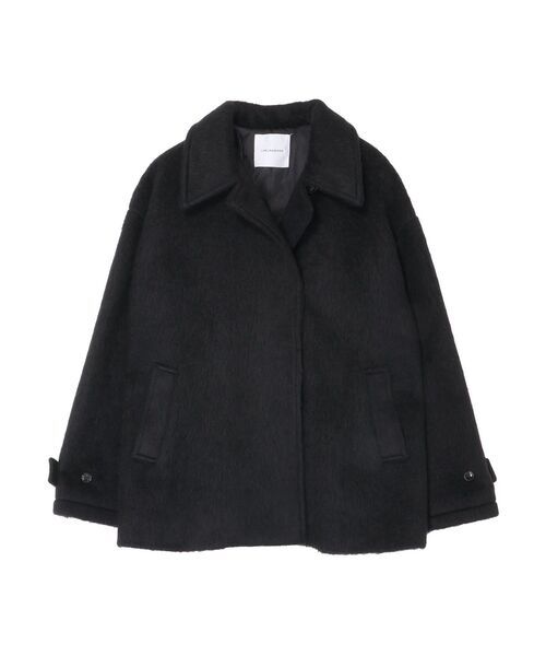 セール】シャギーハーフコート（ステンカラーコート）｜LAGUNAMOON