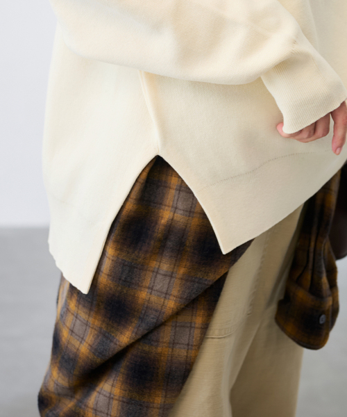 セール】≪追加≫ダブルジャガードプルオーバー（ニット/セーター