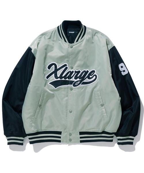 XLARGE（エクストララージ）の「BASEBALL LOGO VARSITY JACKET